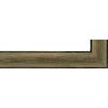 nielsen® CLASSIC Alu-Glaswechselrahmen, Struktur-Walnuss, 21 cm x 29,7 cm, DIN A4, 21 cm x 29,7 cm, DIN A4