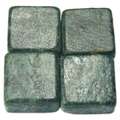 Mosaik aus Marmor, set, 250 g Beutel, ca 120 Stück, 10x10x8mm, Verde Jade