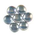 Glas Nuggets Mosaiksteine, blau irisierend, 15-20mm 100g 20-25 Stk.