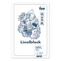 Vang Linolblock, 31 cm x 46 cm, Block mit 20 Blatt (1-seitig geleimt), 45 g/m²