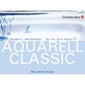 GERSTAECKER AQUARELL CLASSIC Aquarellblock, 30 cm x 40 cm, 300 g/m², matt, Block mit 50 Blatt