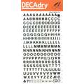 DECAdry Transferbuchstaben und Zeichen, 6 mm, 216 Zeichen