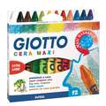 GIOTTO Cera Maxi Wachsmalstifte Sets, 12er Set