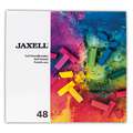 JAXELL® Soft Pastellkreiden, Etuis mit halben Kreiden, 48 halbe Kreiden