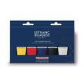 LEFRANC & BOURGEOIS Feine Acrylfarben Sets, 5 Tuben x 80 ml
