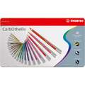 STABILO® CarbOthello ARTY+ Pastellstifte in Metalletuis, 48 Stifte