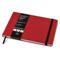 I LOVE ART Aquarellbuch, Skizzenbuch, 16 cm x 12 cm, 200 g/m², Coverfarbe: Rot