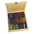 SENNELIER PASTELS À L'ÉCU Künstler-Pastellkreiden, Holzkoffer, 36 ganze Kreiden