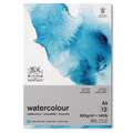 WINSOR & NEWTON™ Classic Aquarellpapier, 300 g/qm, 14,8 cm x 21 cm, DIN A5, fein, 300 g/m², Block, 12 Blatt