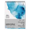 WINSOR & NEWTON™ Classic Aquarellpapier, 300 g/qm, 27,9 cm x 35,6 cm, fein, 300 g/m², Spiralblock, 12 Blatt