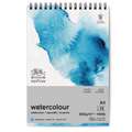 WINSOR & NEWTON™ Classic Aquarellpapier, 300 g/m², DIN A4, 29,7 x 21 cm, fein, 300 g/m², Spiralblock, 12 Blatt