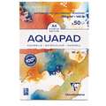 Clairefontaine Goldline AQUAPAD® Aquarellblock, DIN A4, 29,7 x 21 cm, 50 Blatt, 300 g/m²