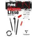 Clairefontaine Paint ON Mix Media Lisse, Block (1-seitig geleimt), 29,7 cm x 42 cm, DIN A3, 250 g/m², Block mit 25 Blatt