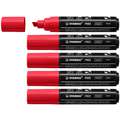 STABILO® FREE Acrylic Acrylmarker 5er-Packs, T800C, 5er-Pack, Karmin, 4-10 mm
