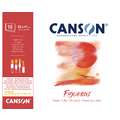 CANSON® Figueras® Öl/Acrylblock, längsseitig geleimt, 41 cm x 33 cm (6F), 290 g/m², strukturiert, Block mit 10 Blatt (1-seitig geleimt)