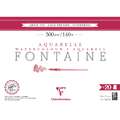 Clairefontaine Aquarellpapier FONTAINE Feinkorn, 23 cm x 31 cm | 9
