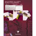 Clairefontaine PASTELMAT® Pastellblock Version 3, weiß, 24 cm x 30 cm, Block (1-seitig geleimt), 340 g/m²