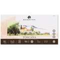 MAGNANI 1404® TOSCANA Aquarellpapier, 12 cm x 23 cm, 300 g/m², rau, 1-seitig geleimter Block mit 20 Blatt, rechteckig
