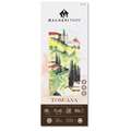 MAGNANI 1404® TOSCANA Aquarellpapier, 15 cm x 40 cm, 300 g/m², rau, 1-seitig geleimter Block mit 20 Blatt, rechteckig