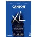 CANSON® XL® Mix Media 300 g/m², 42 cm x 59,4 cm, DIN A2, 300 g/m², matt, Spiralblock