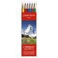CARAN D'ACHE® PRISMALO® Aquarellstifte Set, mit 6 Stiften, Kunststoffetui