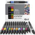 WINSOR & NEWTON™ promarker™ themenbasierte 12er-Sets, Tattoo Töne, Set