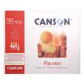 CANSON® Figueras® Öl/Acrylblock, längsseitig geleimt, 38 cm x 46 cm (8F), 290 g/m², strukturiert, Block mit 10 Blatt (1-seitig geleimt)