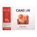 CANSON® Figueras® Öl/Acrylblock, längsseitig geleimt, 29,7 cm x 42 cm, 290 g/m², strukturiert, Block mit 10 Blatt (1-seitig geleimt)