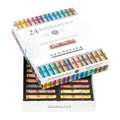 SENNELIER PASTELS À L'ÉCU Künstler-Pastellkreiden, Karton-Etuis, 24 Kreiden irisierende Farbtöne
