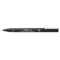 uni-ball pin Fine Line Zeichenstift, 0,5 mm, Schwarz