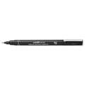 uni-ball pin Fine Line Zeichenstift, 0,8 mm, Schwarz