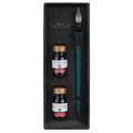 HERBIN Schreibtinte & Glasfeder-Sets, Smaragd, Set