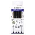 TOMBOW® MONO drawing pen, Fineliner 4er-Sets, Bold