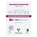 Clairefontaine Aquarellpapier FONTAINE Extra White feinkörnig, 23 cm x 31 cm | 9