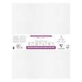 Clairefontaine Aquarellpapier FONTAINE Extra White feinkörnig, 56 cm x 76 cm, 300 g/m², fein, Packung mit 5 Bogen (4-seitiger Büttenrand)