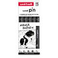 UNI-BALL pin Fineliner, thematische 5er-Sets, Manga Shonen
