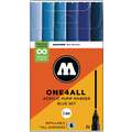 MOLOTOW™ ONE4ALL 6er-Sets 127HS, Blue