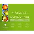 Clairefontaine ETIVAL Aquarellblock, Rau, 24 cm x 30 cm, 300 g/m², rau, Block (4-seitig geleimt)