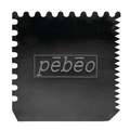 pébéo Flexible Edelstahlspachtel, 10 cm x 10 cm