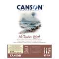 CANSON® Mi-Teintes® Velvet Pastellblock, Cremeweiß, Block (1-seitig geleimt), 430 g/m², 24 cm x 32 cm
