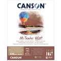 CANSON® Mi-Teintes® Velvet Pastellblock, Brauntöne, Block (1-seitig geleimt), 430 g/m², 32 cm x 41 cm