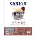 CANSON® Mi-Teintes® Velvet Pastellblock, Grautöne, Block (1-seitig geleimt), 430 g/m², 32 cm x 41 cm