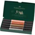 FABER-CASTELL Pitt Artist Pen Dual Marker im Kartonetui, Portrait, 5er-Set