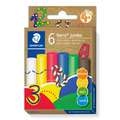 STAEDTLER® Noris® jumbo, Plastilin-Knete 6er-Sets, Basisfarben, Set, 6 Farben