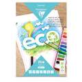 Clairefontaine Recycling Zeichenblock ECO, weiß, 21 cm x 29,7 cm, DIN A4, 210 g/m², 25 Blatt