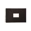 Clairefontaine Aquarellreisealbum, 21 cm x 29,7 cm, DIN A4, 300 g/m², fein, Schwarz