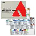 HOLBEIN Acrylic Gouache, Sets, 109 x 20-ml-Tuben