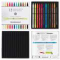SENNELIER Pastellstifte, Sets, Set, 12 Farben Einführung + 12 Leerfächer, Ganze Pastellstifte