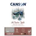 CANSON® Pastellblock Mi-Teintes® Touch Pastellpapier, 24 cm x 32 cm, 350 g/m², rau|strukturiert