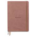 RHODIA® Goalbook Creation Kreativ Notizbuch A5, 200 g/qm, weißes Lavis Papier, 50 Blatt, A5, Rosenholz